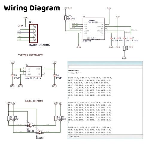 GY-906 MLX90614ESF BAA IR Sensor, Non-Contact IR Infrared Temperature Sensor, IR Temperature Acquisition Module IIC I2C for Arduino, Raspberry Pi, ESP32 in Saudi Arabia