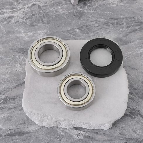 1 Set 6206ZZ 6205ZZ Washing Machine Bearing Set Drum Bearing with 35x62x10 Shaft Seal Compatible with Bosch Compatible with Siemens in Saudi Arabia