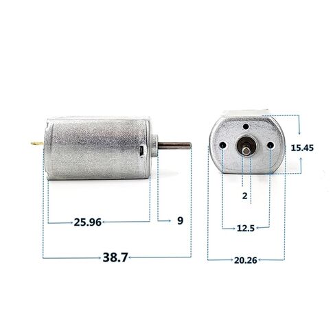 FK-131SH-4030 131 Motor DC 3V 3.7V 27700RPM High Speed Carbon Brush Large Torque Mini 20mm Motor 1Pcs in Saudi Arabia