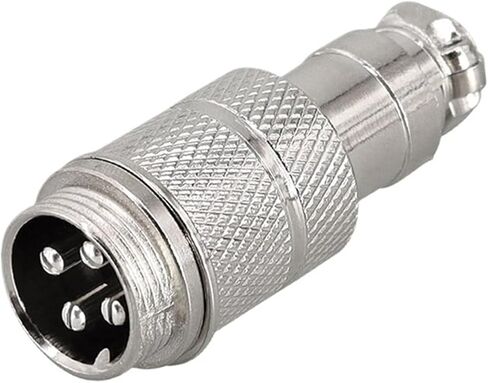 GX16 موصل لرسو السفن ذكر 2Pin 3pin4pin 5pin6pin7pin8pin9pin10pin L73 RS765 DF16 M16 1 قطعة (3Pin ذكر) in Kuwait