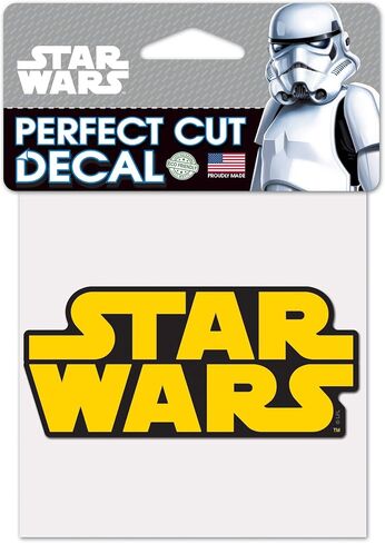 WinCraft Star Wars Star Wars Star Wars 4" x 4" Perfect Cut Color DecalWinCraft Star Wars 4" x 4" Perfect Cut Color Decal, Multicolor, NA in Saudi Arabia