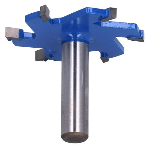 BRRNOO T Slot Router Bit, 6Flute Router Bit TSlot TSlot Woodworking Slotting Milling Cutter 6Flute Alloy Carbon Steel Extended Shank (1/2 Handle) in Saudi Arabia