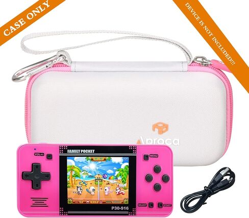 Aproca Case Compatible with WELLST·G Handheld Game Kids Portable Gaming Player, Storage Hard Bag for Accessories - Blue (Case Only) in Saudi Arabia
