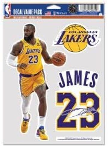 Los Angeles Lakers Multi Use 3 Fan Pack LeBron James in Saudi Arabia