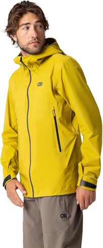 Outdoor Research Men's SkyChaser Jacket | Lightweight Waterproof Mountaineering Shell, Pit Zips, Helmet Compatible Hood in Saudi Arabia