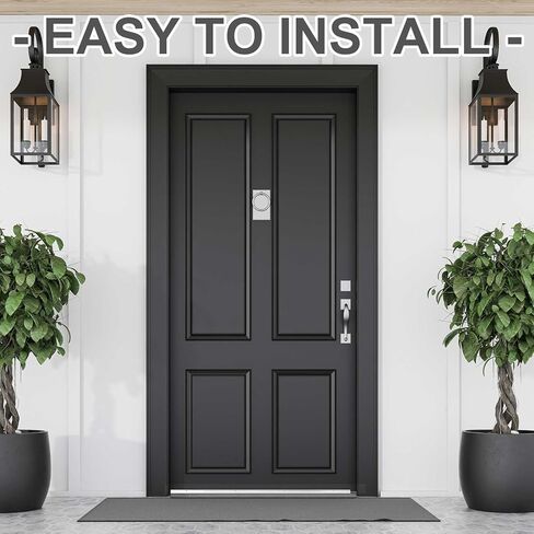 FoldTier 4 Pcs All-Season Door Sweep for Bottom of Exterior and Interior Door, 1-3/8 x 36 Inch, Aluminum Alloy and Rubber, Ideal for Residential and Commercial Use in Saudi Arabia