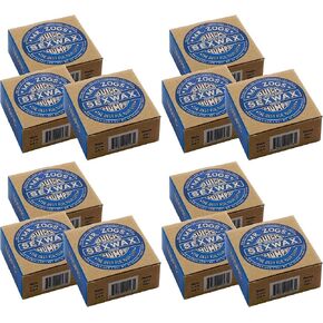 Sex Wax Quick Humps 6X Extra Hard Tropical Surfboard Wax, 78°F and Above, Coconut Scented, 85g, 12 Pack in Kuwait