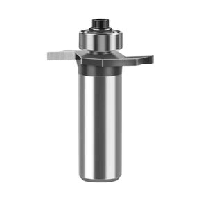 T-Slotting Biscuit Joint Cutter, Woodworking Tungsten Cobalt Alloy Router Bit Milling Cutting Tool 1piece(6.35 X 9.52mm) in Kuwait