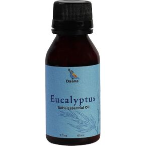 DAANA Eucalyptus Essential Oil : Pure, Undiluted (2 Fl Oz) in Saudi Arabia
