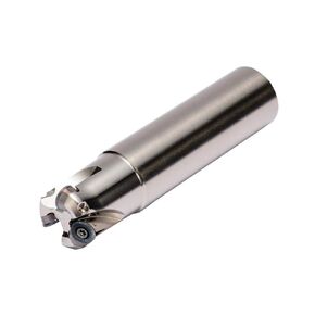 KYOCERA MRX1000W100084T مطحنة نهاية قابلة للفهرسة بقاطع نصف قطر، فولاذ، ساق ويلدون، 4 إدخالات، قطر القطع 1 بوصة، أقصى عمق للحفر 0.1570 بوصة، قطر الساق 1.00 بوصة، الطول 4.7240 بوصة in Kuwait