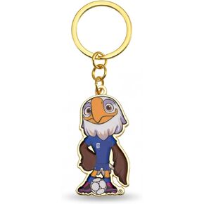 Official FIFA World Cup 2026 USA Mascot Keychain - Clutch the Bald Eagle Host Nation Collectible - 3D Enamel & Metal Keyring, Iconic Blue Jersey - Premium Soccer Souvenir for Fans, Bags & Luggage in Saudi Arabia