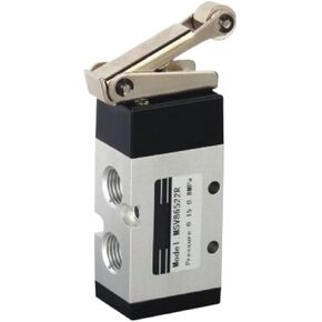 1PCS MSV Roller Valve Pneumatic Valve Mechanical Valve 0-0.8MPa Two-Position Three-Way/Two-Position Five-Way G1/8 1/4(MSV98322TB G1-4) in Kuwait