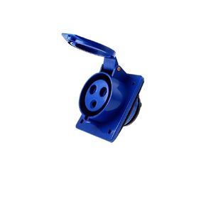 Oblique-Mounted 3-core 4-core 5-Hole Waterproof Aviation Industry Plug and Socket Male and Female Cable Connector Copper Parts 16A/32A(4 Core 16a Inclined Seat Set) in Saudi Arabia