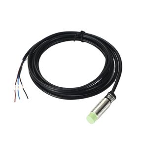 M18 مفتاح مستشعر القرب الاستقرائي، PR18-8DN PR18-8DP 24VDC NPN PNP 8 مم الاستشعار PR18 غير متدفق، 1 قطعة (PR18-8DN) in Kuwait