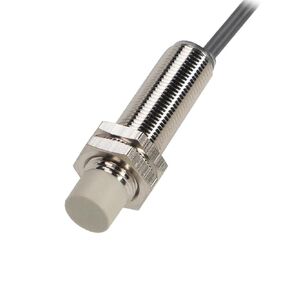 مفتاح القرب الحثي M12، مستشعر معدني ثلاثي الأسلاك 24 فولت مغلق عادة IP67 مقاوم للماء للكشف، قطعة واحدة (E2B-M12KS02W-N2) in Kuwait