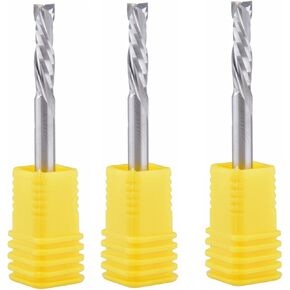 5 قطعة المطاحن نهاية كربيد صعودا وهبوطا قطع CNC دوامة راوتر بت 4x17 مللي متر 2 الناي النجارة للخشب PVC MDF البلاستيك in Kuwait