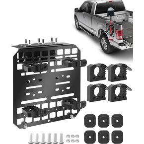 حامل مجرفة ذو 8 فتحات للشاحنة، رف أدوات مقطورة عالي التحمل لتشذيب الشعر، مشعل النار، أدوات العشب، الأدوات اليدوية للمناظر الطبيعية in Kuwait