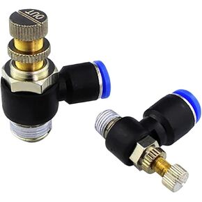 30Pcs SL10-01/SL10-02/SL12-03 Quick Connector Pressure Regulator Throttle Valve Compressor Accessories Air Pneumatic Fitting(SL12-04 30PCS) in Kuwait