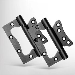 مفصلات باب صغيرة من الفولاذ المقاوم للصدأ مقاس 4 بوصة ممتصة للصوت قطعتين (أبيض) in Kuwait