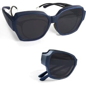 Foldable Fit Over Sunglasses, Polarized UV400 Protection, Lightweight Travel & Driving Eyewear in Saudi Arabia