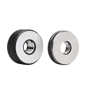 1 Set (1 Pass Gauge + Stop Gauge) M2-M50 Non-Standard Metric fine Tooth Thread Ring 6e M2M3M4M5-M50(M27X3 6e TZ) in Saudi Arabia