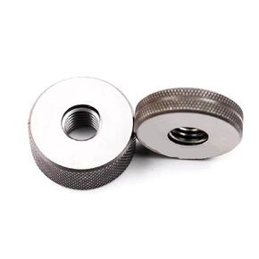 2 Pieces/Set Thread Ring Gauge Pass and Stop Metric 6h M11-M60 Thread Pitch 1.5(M38X1.5 6h) in Kuwait