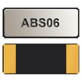 Abracon، ABS06-32.768KHZ-9-1-T، كريستال SMD منخفض المستوى - 32.768 كيلو هرتز ± 10 جزء في المليون - 9pF - -40 درجة مئوية إلى +85 درجة مئوية - شريط وبكرة (500 قطعة/عناصر) in Kuwait