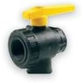Hypro 9951-3050N 1/2 3-Way Single Union Ball Valve in Saudi Arabia