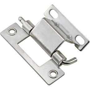 304 الفولاذ المقاوم للصدأ انفصال قابل للفك الانحناء الزاوية اليمنى الباب المفصلي 1 قطعة (H 32.5 مللي متر) in Kuwait