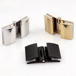 مفصلة باب زجاجية من الفولاذ المقاوم للصدأ بدون زاوية مرنة (DG0068) قطعة واحدة (706 لامعة) in Kuwait