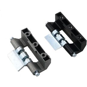 مفصلات أبواب ثقيلة قابلة للفصل من سبائك الزنك قطعة واحدة (أسود) in Kuwait