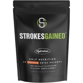 Golf Hydration Orange Electrolyte Powder – Sugar Free Drink Mix Packets – Golf Accessories for Men & Women – Golf Gifts – 20 Stick Packs in Saudi Arabia