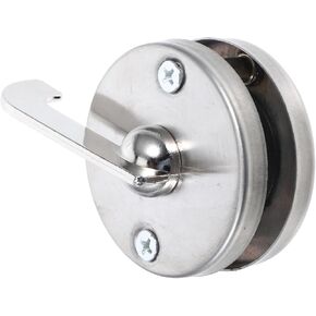 Homoyoyo الفولاذ المقاوم للصدأ مرحاض مؤشر الخصوصية قفل قفل الباب بدون مفتاح للحمام مقبض الباب التجاري للحمامات العامة مقبض باب الخصوصية in Kuwait