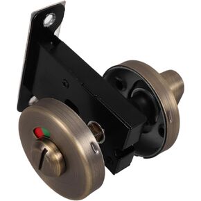 Homoyoyo مؤشر الحمام قفل الفولاذ المقاوم للصدأ بدون مفتاح قفل باب الخصوصية المحتلة علامة شاغرة للحمامات العامة سهلة التركيب والتصميم الدائم للاستخدام التجاري in Kuwait