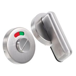 قفل بمقبض للخصوصية من Homoyoyo للحمام المشغول/الشاغر، قفل بمؤشر من الفولاذ المقاوم للصدأ، ملحقات الأجهزة للباب in Kuwait