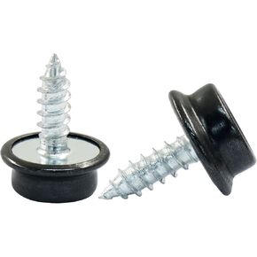 أزرار كبس قماشية للقارب من الفولاذ المقاوم للصدأ، أزرار كبس بديلة لغطاء القارب مقاس 3/8 بوصة - 50 قطعة باللون الأسود in Kuwait