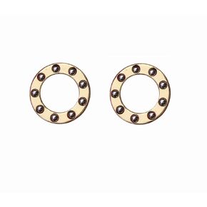 غسالة تحمل سكاكين الجيب DIY، حشية نحاسية من الفولاذ المقاوم للصدأ 1.588 مم حلقات خرز كروية، سكين قابل للطي دبوس محوري ميسون شيم - حزمة من قطعتين in Kuwait