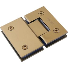180 Degree 304 Stainless Steel Fingerprint Free Clip Two-Way Door Hinge(XYGL-24) 1Pcs in Kuwait