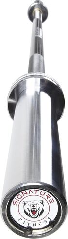 Fitvids Olympic Barbell Bar for Power Lifting and Weightlifting, 700 Pound Capacity, 2 Inch Diameter in Saudi Arabia