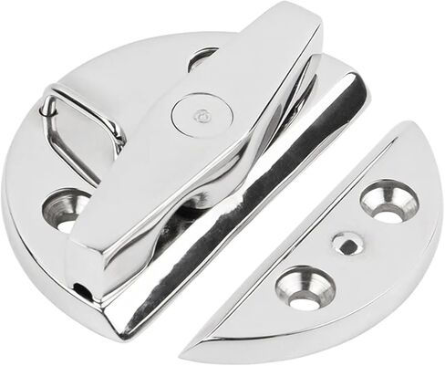 مزلاج دائري من الفولاذ المقاوم للصدأ 58 مم 316 بمفصلة 180 درجة، قطعة واحدة in Kuwait