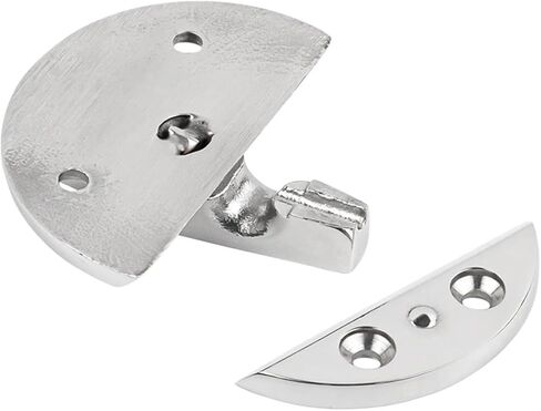 مزلاج دائري من الفولاذ المقاوم للصدأ 58 مم 316 بمفصلة 180 درجة، قطعة واحدة in Kuwait