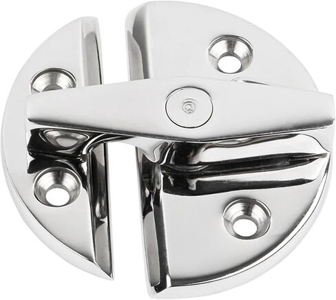 مزلاج دائري من الفولاذ المقاوم للصدأ 58 مم 316 بمفصلة 180 درجة، قطعة واحدة in Kuwait