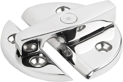 مزلاج دائري من الفولاذ المقاوم للصدأ 58 مم 316 بمفصلة 180 درجة، قطعة واحدة in Kuwait