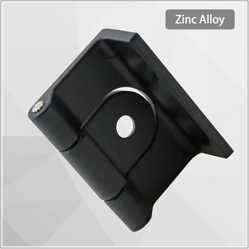 سبائك الزنك على شكل حرف L الزاوية اليمنى خزانة معدنية للباب المفصلي 1 قطعة in Kuwait