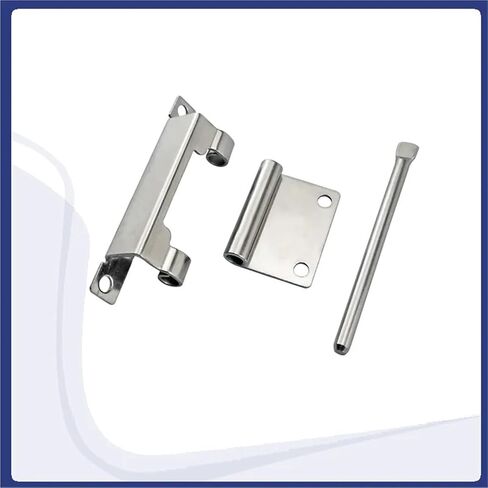 مفصلات منحنية بزاوية قائمة قابلة للفصل 304 من الفولاذ المقاوم للصدأ قطعة واحدة in Kuwait