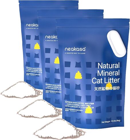 Neakasa Mineral Cat Litter 22 lbs / 10 kg for M1 Open-Top Self-Cleaning Cat Litter Box in Saudi Arabia