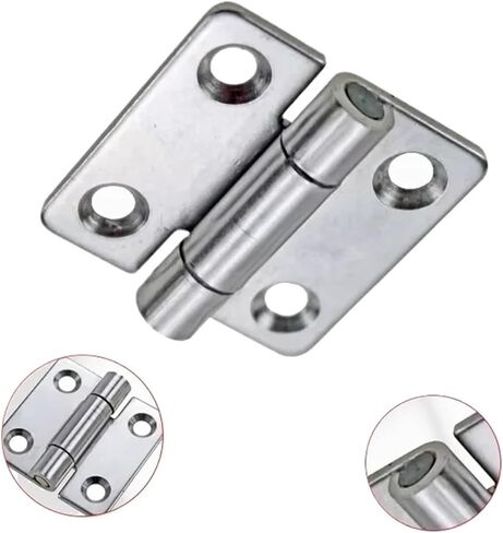 مخمد صغير من الفولاذ المقاوم للصدأ مقاس 1.5 بوصة مربع مع وظيفة إيقاف مناسبة قطعة واحدة (0.7 نيوتن متر) in Kuwait