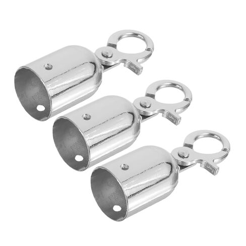 Veemoon 3pcs Bin Railing Lanyard End Cap Rope Stoppers for Decking Stanchion Rope Hooks Crowd Control Barrier in Saudi Arabia
