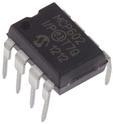 رقاقة MCP602-I/P MCP602 مضخم تشغيلي مزدوج Op-Amp 2.8MHZ 2.3V/us DIP-8 صديق للوحة التجارب (عبوة من قطعتين) in Kuwait