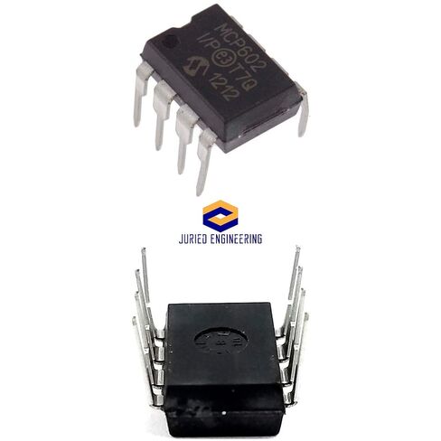 رقاقة MCP602-I/P MCP602 مضخم تشغيلي مزدوج Op-Amp 2.8MHZ 2.3V/us DIP-8 صديق للوحة التجارب (عبوة من قطعتين) in Kuwait